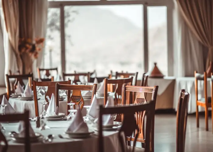 Salle du restaurant, ambiance conviviale